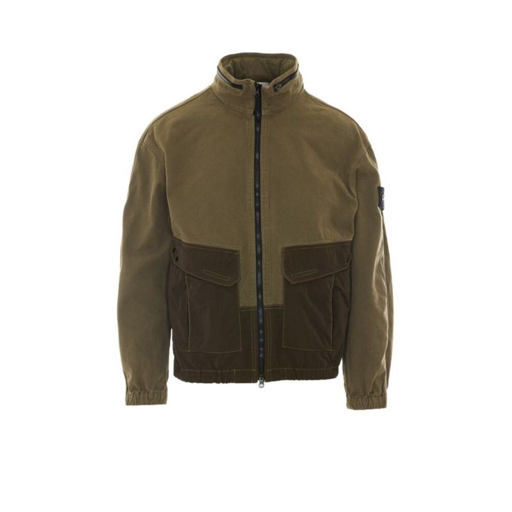 Stone Island Men Logo Overshirt